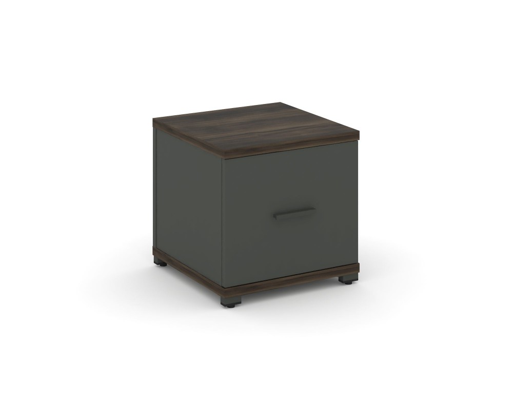 Тумба приставная 1 распаш. фасад CN.TUP-004 W 420x420x416 Концепт / Concept