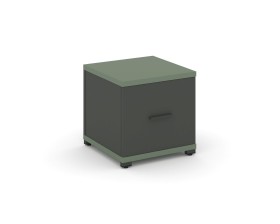 Тумба приставная 1 распаш. фасад CN.TUP-004 W 420x420x416 Концепт / Concept images