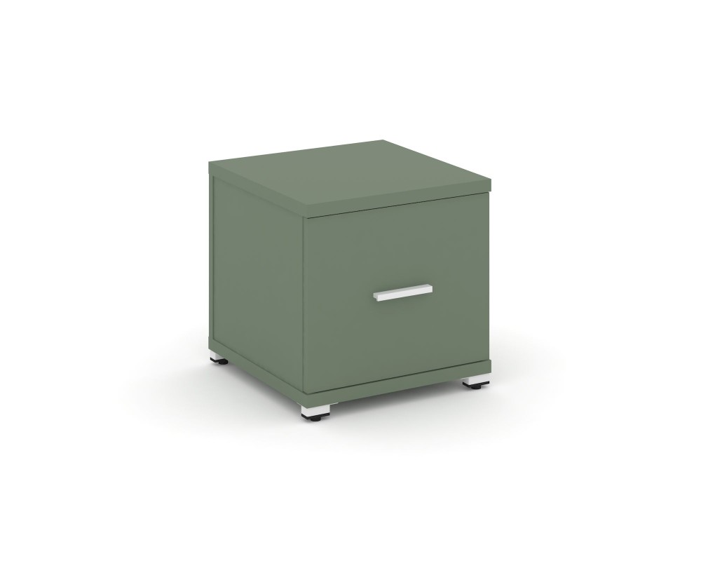 Тумба приставная 1 распаш. фасад CN.TUP-004 W 420x420x416 Концепт / Concept