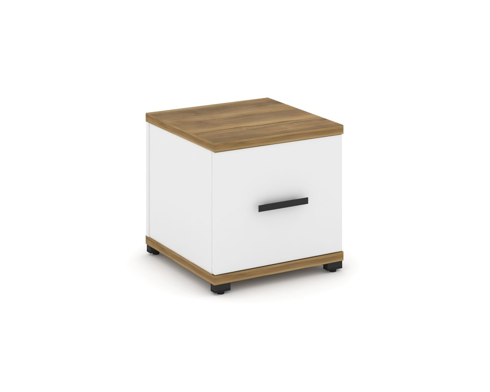 Тумба приставная 1 распаш. фасад CN.TUP-004 W 420x420x416 Концепт / Concept