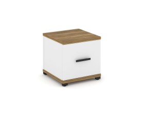 Тумба приставная 1 распаш. фасад CN.TUP-004 W 420x420x416 Концепт / Concept images