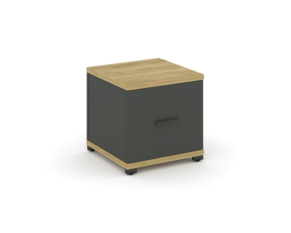 Тумба приставная 1 распаш. фасад CN.TUP-004 W 420x420x416 Концепт / Concept