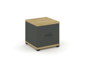 Тумба приставная 1 распаш. фасад CN.TUP-004 W 420x420x416 Концепт / Concept images