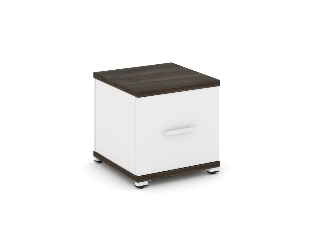 Тумба приставная 1 распаш. фасад CN.TUP-004 W 420x420x416 Концепт / Concept