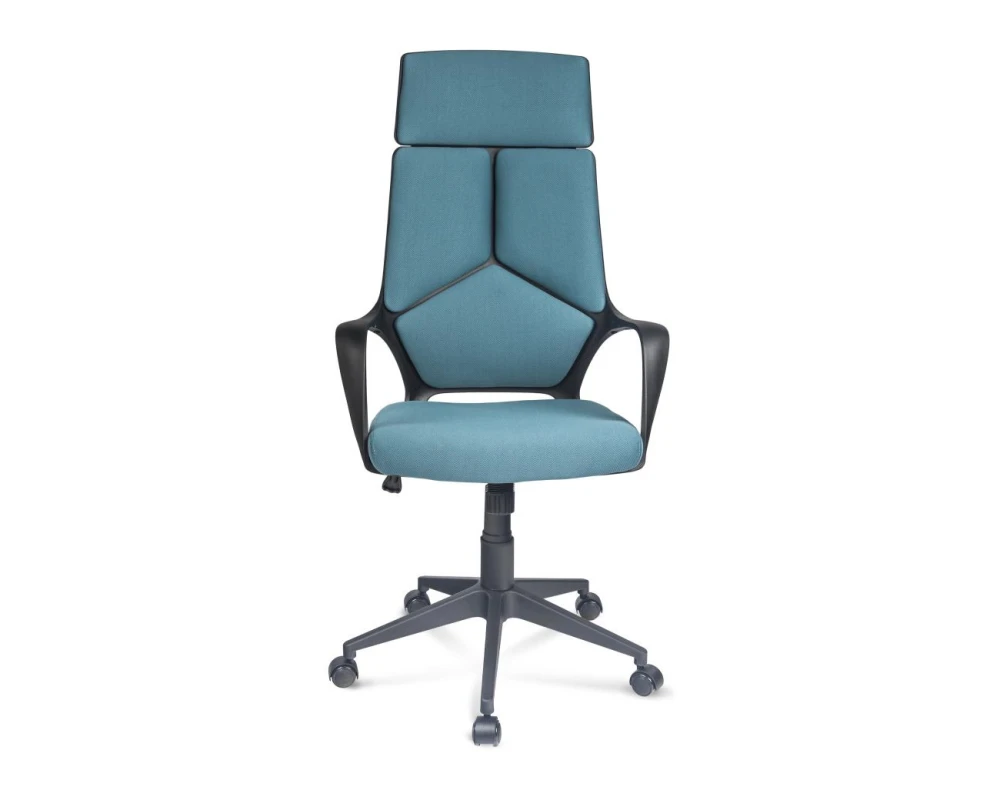 Кресло D IQ black Ткань, Голубой