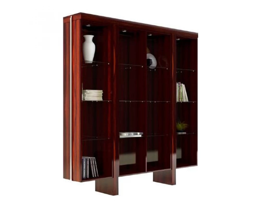 Стеллаж со стеклянными полками 2200x400x2300 Dao