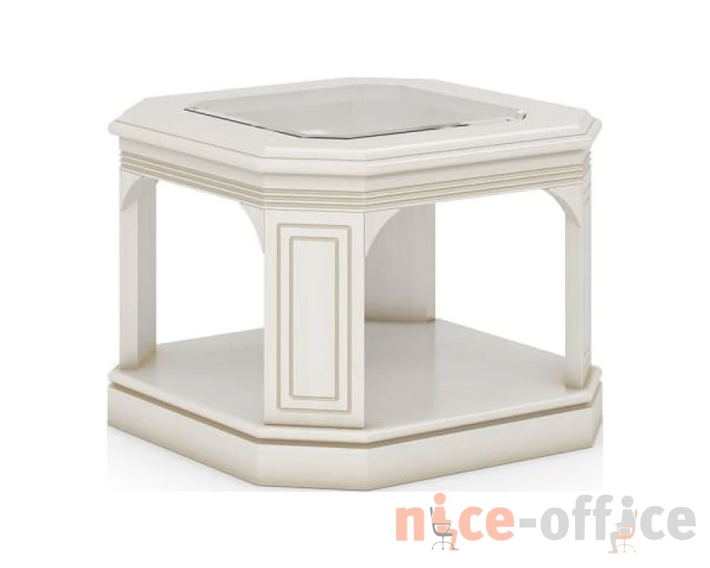Стол журнальный 600x600x450 Нью Интер Вайт / New Inter White