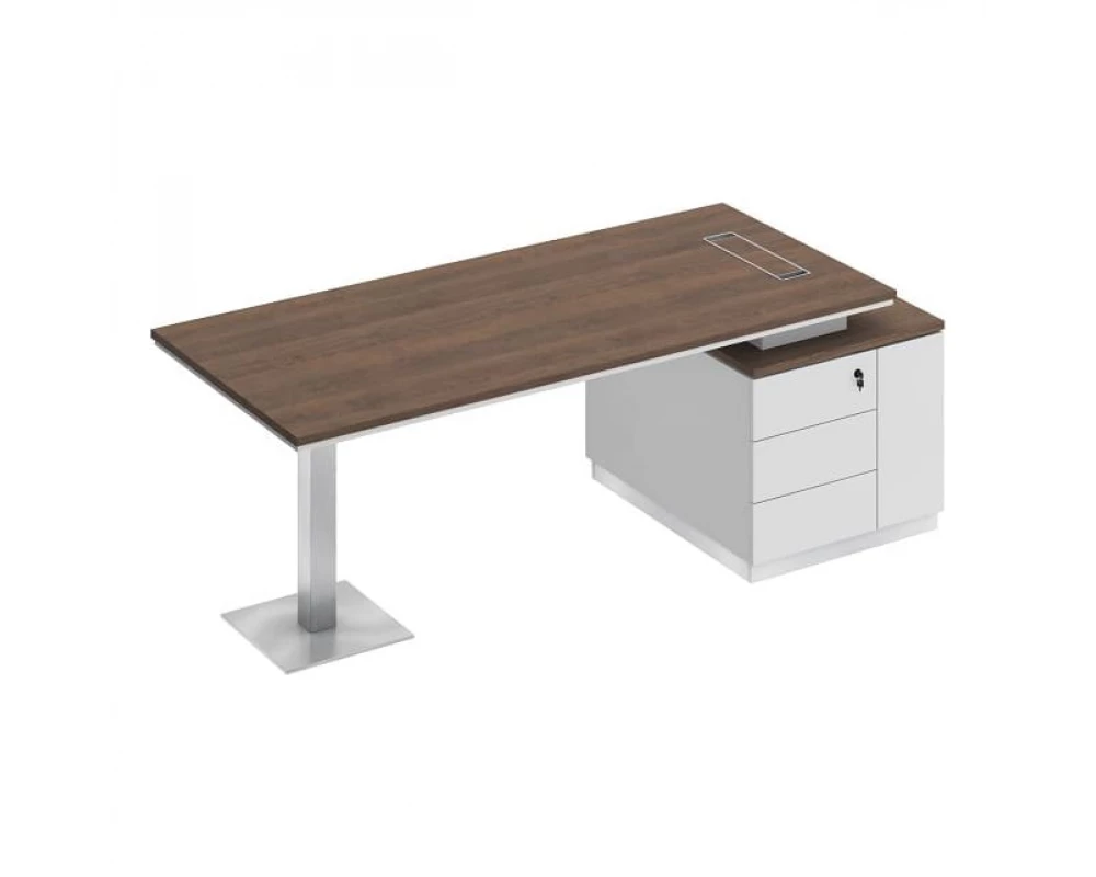 Стол на опорной тумбе City