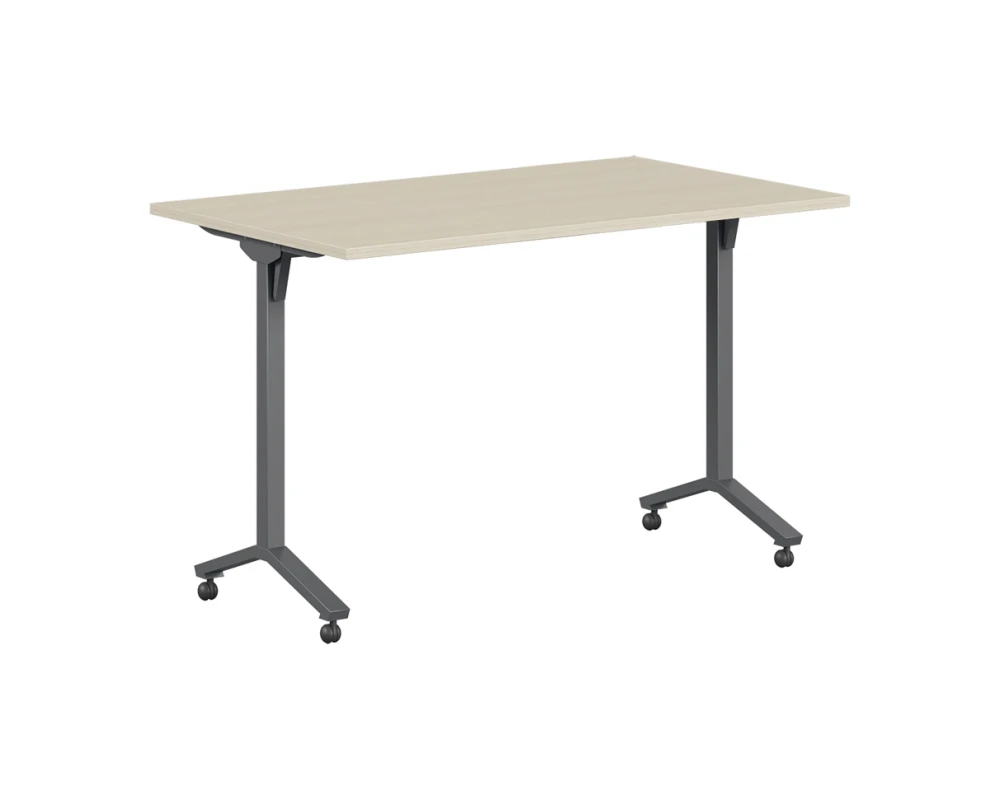 Стол мобильный складной 140 Тренд Метал / Trend Metal Дуб феррара