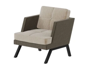 Кресло с декором из пуговиц Алдо / Aldo images