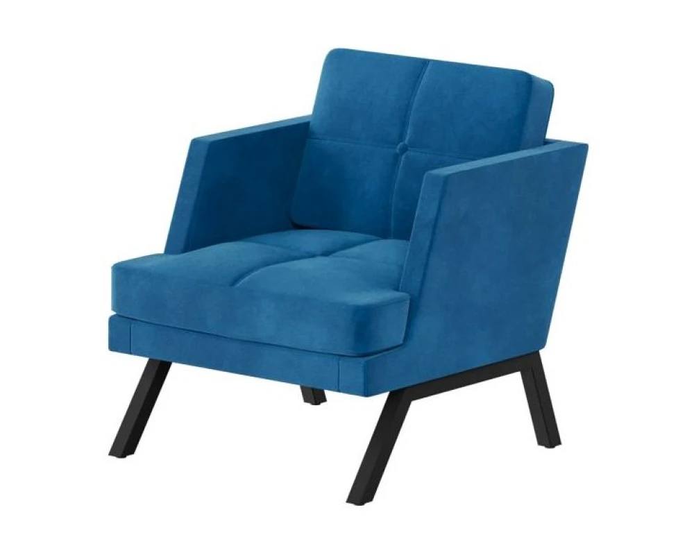 Кресло с декором из пуговиц Алдо / Aldo