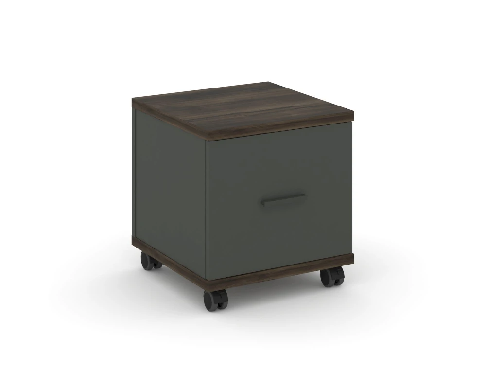 Тумба мобильная 1 распаш. фасад CN.TUM-007 A 420x420x448 Концепт / Concept