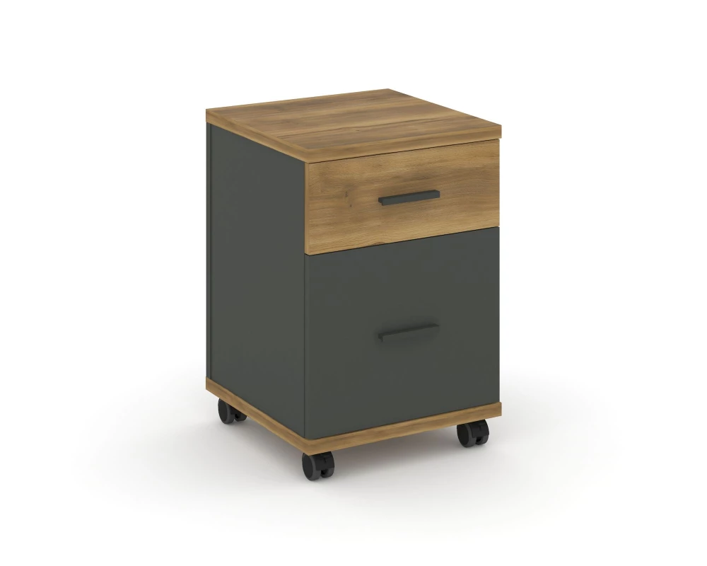 Тумба мобильная 1 ящ. 1 распаш. фасад CN.TUM-009 A 420x420x615 Concept