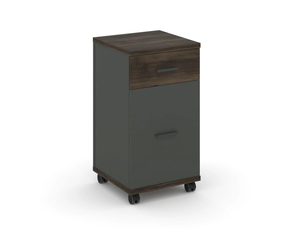 Тумба мобильная 1 ящ. 1 распаш. фасад CN.TUM-011 A 420x420x782 Concept