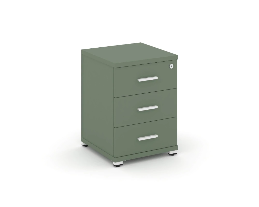 Тумба опорная/приставная 3 ящ. CN.TUO-001 W 420x420x583 Концепт / Concept