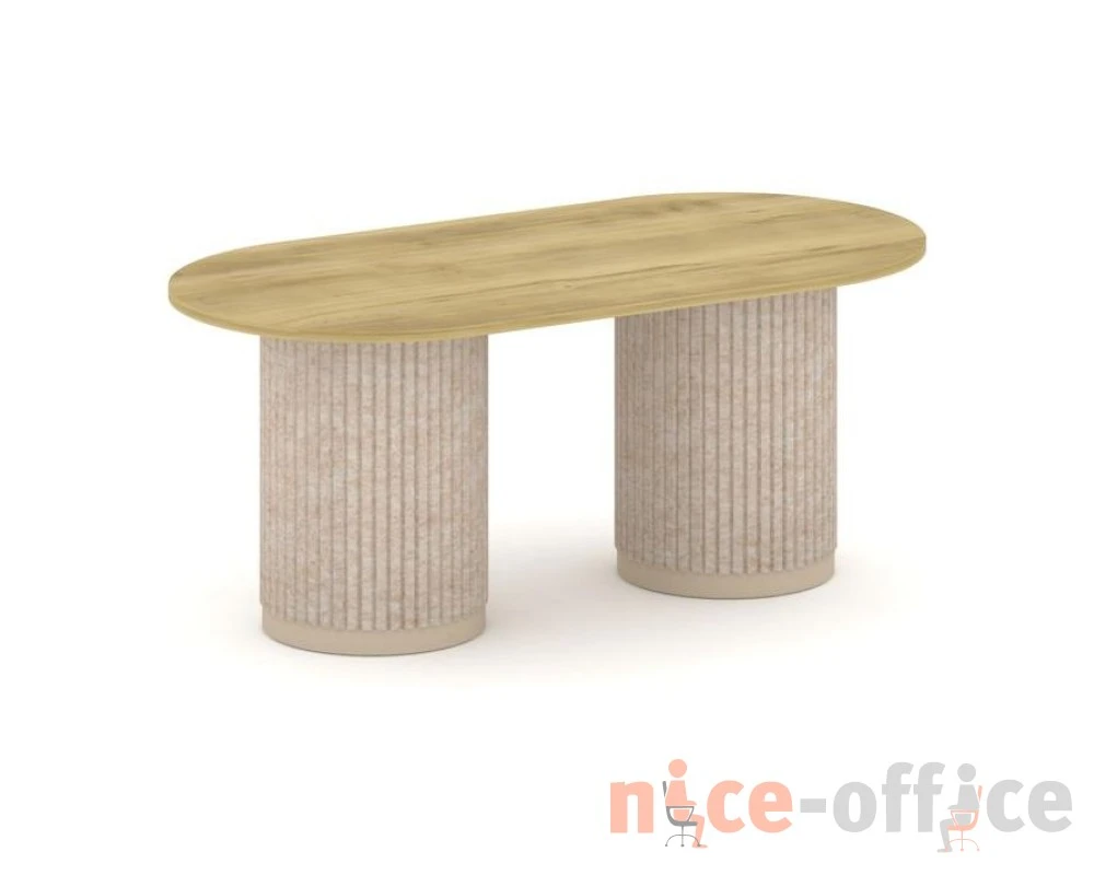 Стол переговорный овальный PR.C.SPRG-006.D 1800х900х750 Фелто / Felto
