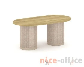 Стол переговорный овальный PR.C.SPRG-006.D 1800х900х750 Фелто / Felto images