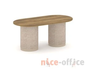 Стол переговорный овальный PR.C.SPRG-006.D 1800х900х750 Фелто / Felto images