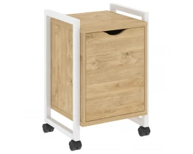 Тумба на колесных опорах с распашным фасадом 500х460х767 Loft images