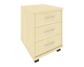 Тумба подкатная 3 ящика с замком Рива / Riva images