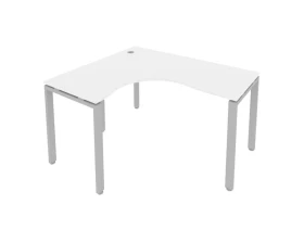 Стол криволинейный левый на П-образном м/к 140x120x75 Метал Систем / Metal System images
