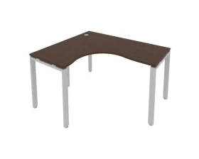 Стол криволинейный левый на П-образном м/к 140x120x75 Метал Систем / Metal System images