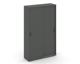 Шкаф-купе комбинир. с полками и выдвижной штангой 1200x400x1982 зад. стенка HDF Стайл Проджект / Style Project images