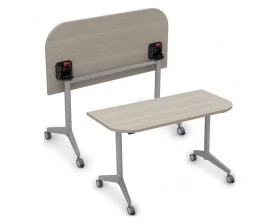 Складной радиусный стол Simple с фиксаторами (1450*600*750) 8ФСРР.102-S BEND new images