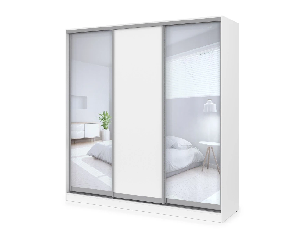 Шкаф-купе 3-дверный (2398*600*2201) ШКЗДЗ.24.5 КОМФОРТ / COMFORT