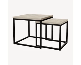 Комплект журнальных столов СЕТ ЛОДЖИК / SET LOGIC (900x900x450) images