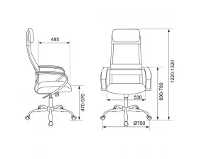 Кресло Бюрократ CH-608SL images