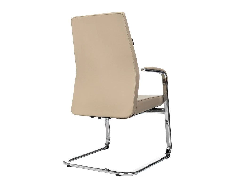 Кресло Бюрократ ДЖОНС-ЛОУ-В / JONS-LOW-V Натуральная кожа, Бежевый