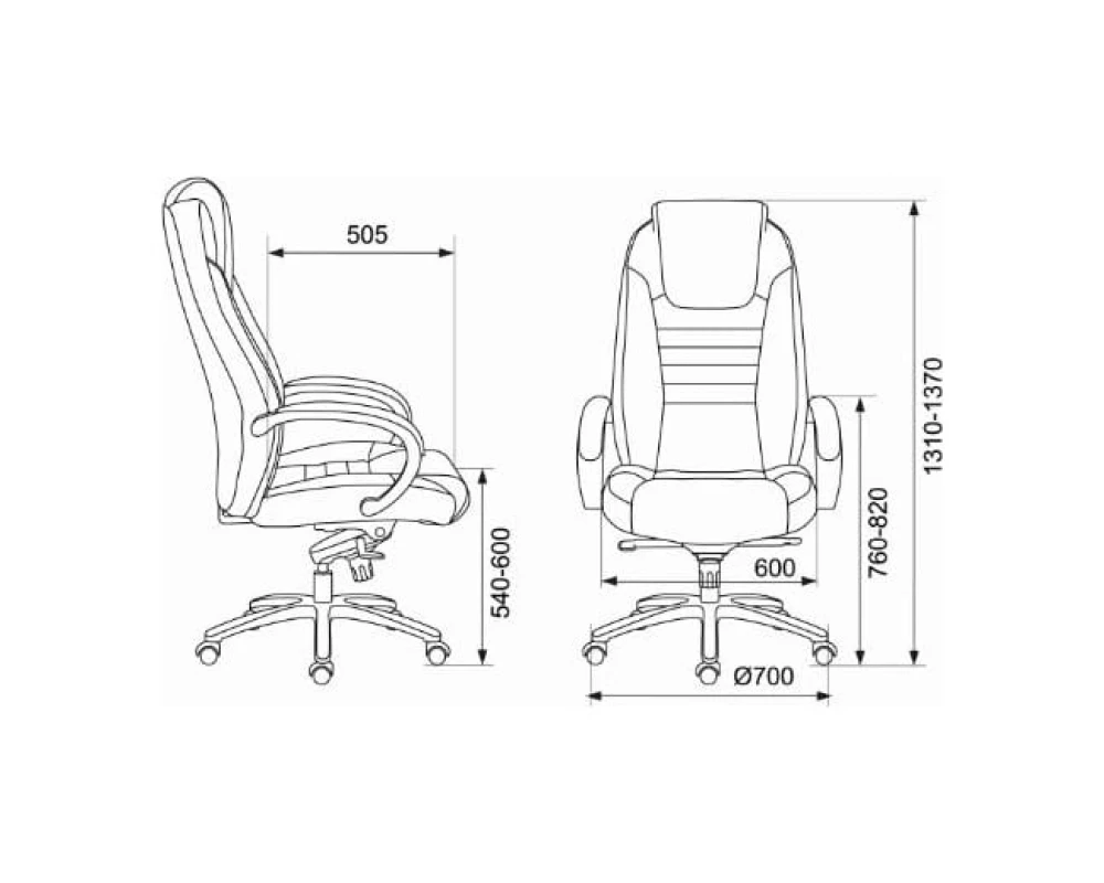 Кресло Бюрократ T-9923SL