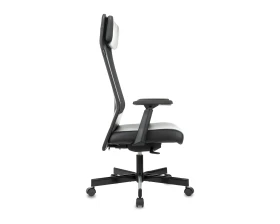 Кресло Бюрократ T-995/BLACK Сетка/Экокожа, Черный images