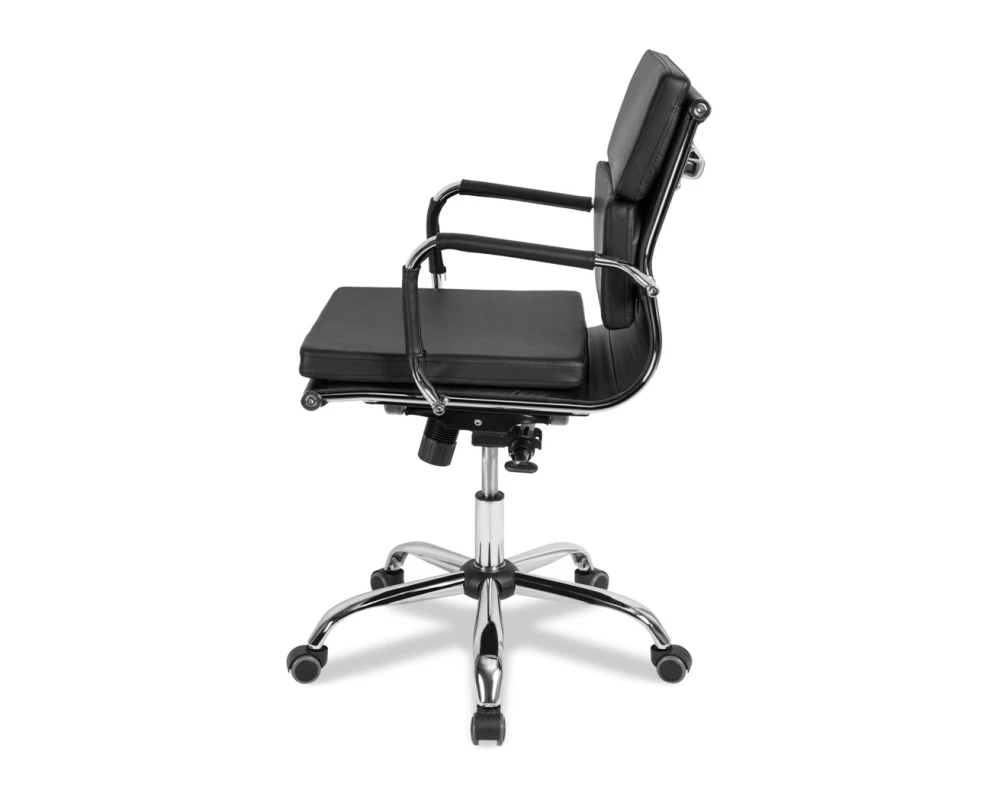 Кресло College CLG-630 LXH-B Экокожа, Черный