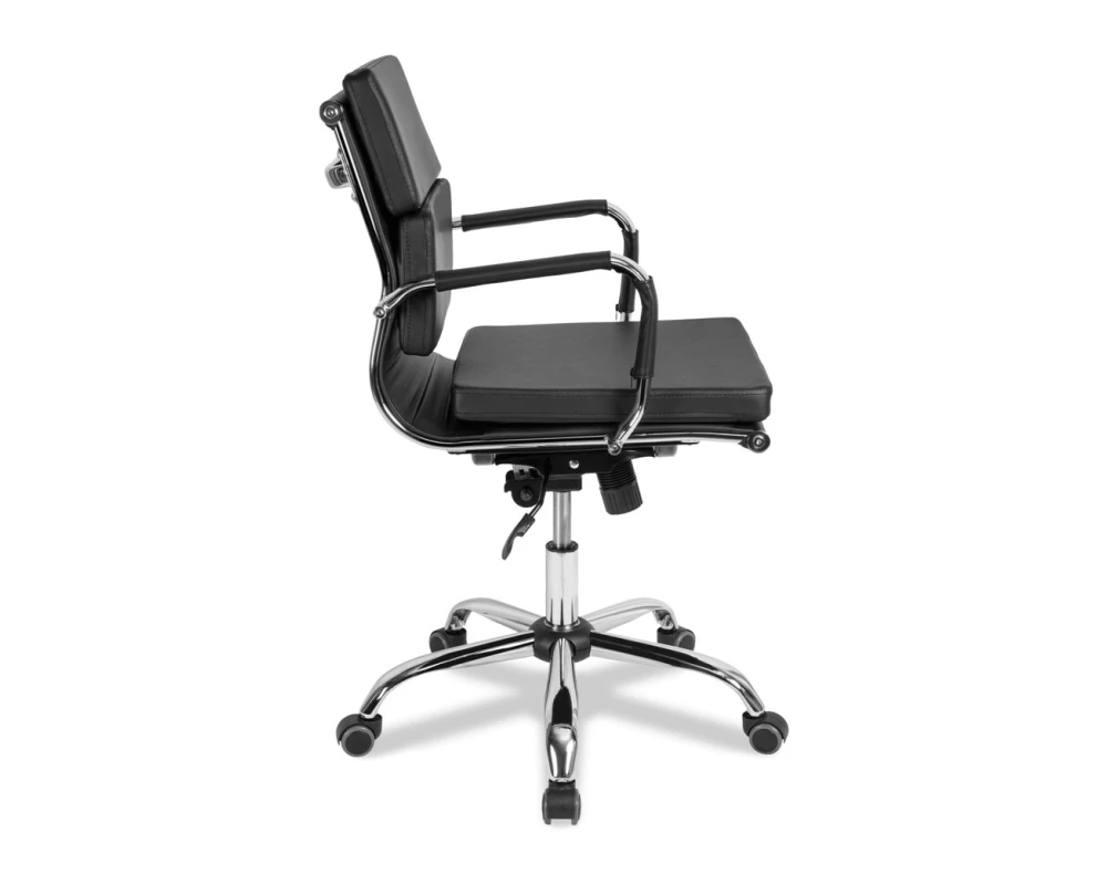 Кресло College CLG-630 LXH-B Экокожа, Черный