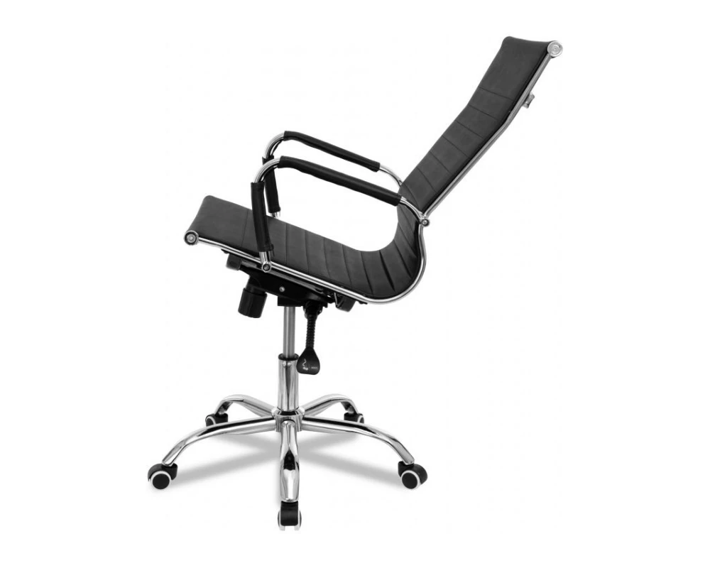 Кресло College CLG-621-A Экокожа, Черный