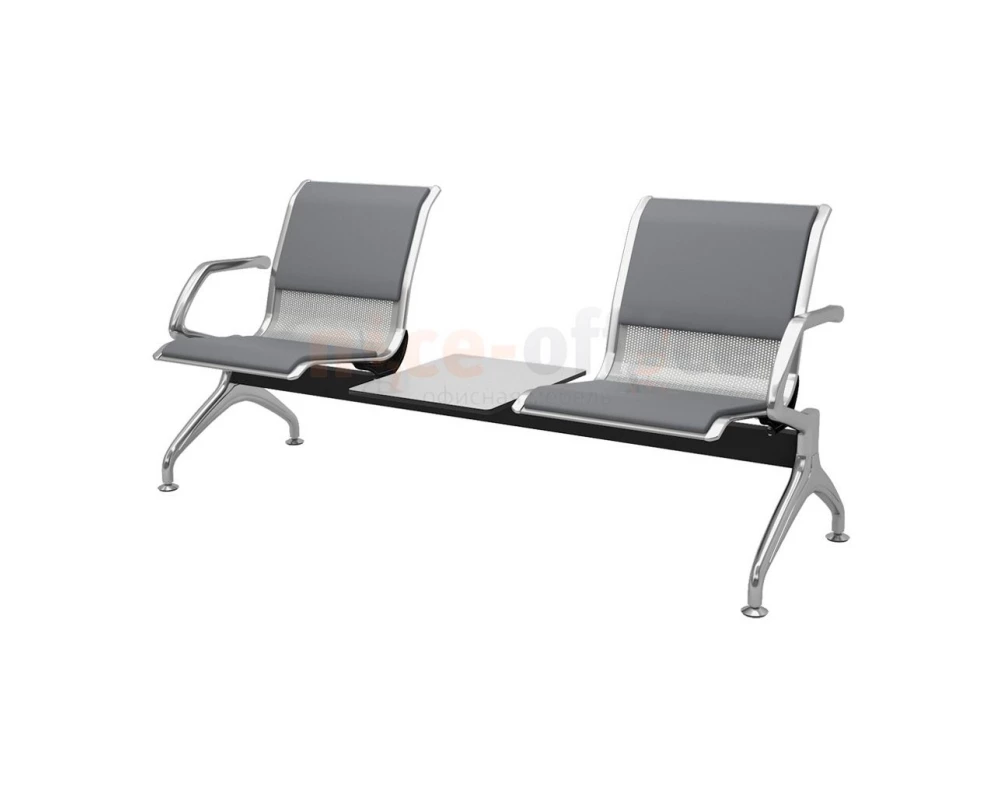 Многоместная секция Флайт PU 2П со столиком