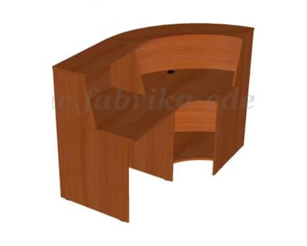 Стойка ресепшен угловая 160x90x117 Эдем