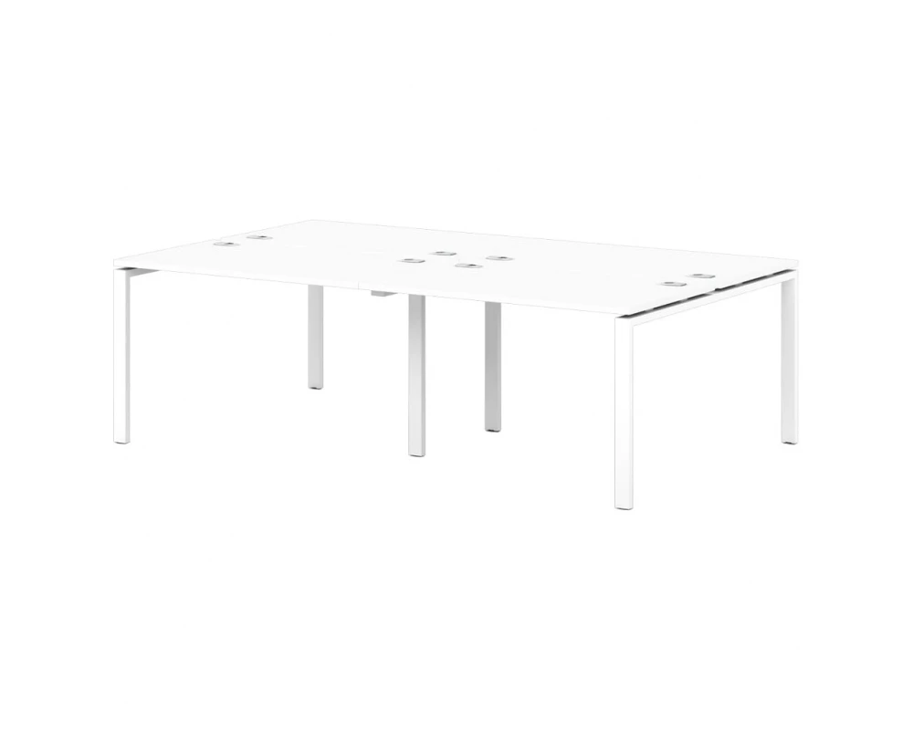 Бенч-система на 4 рабочих места 2400х1450х750 Sentida