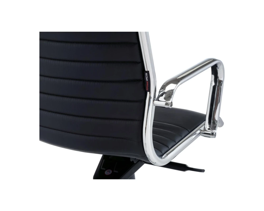 Кресло Roger 2004Н Экокожа, Черный