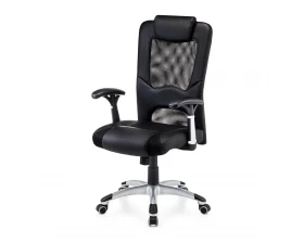 Кресло Vincent 2627 Ткань/Экокожа, Черный images