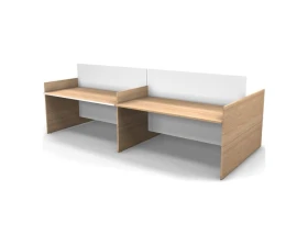 Рабочая станция 4х местная 320х158,2х116,9 76S320B Smart images