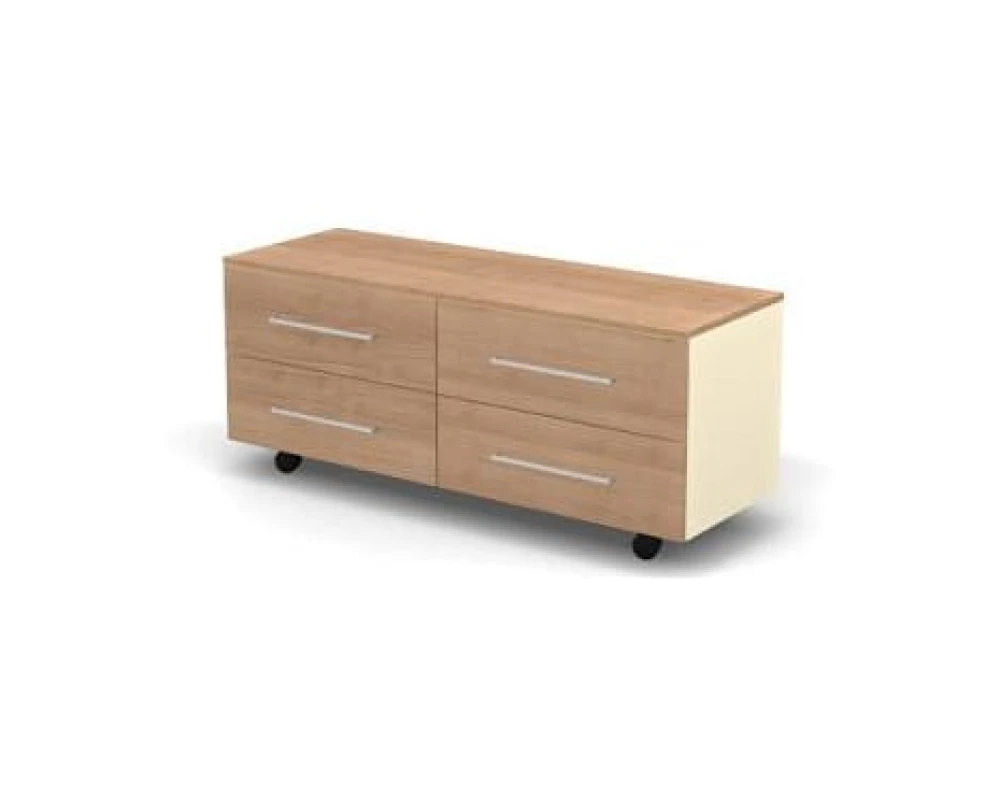 Тумба мобильная MDF 137x47x57,4 Accord Director
