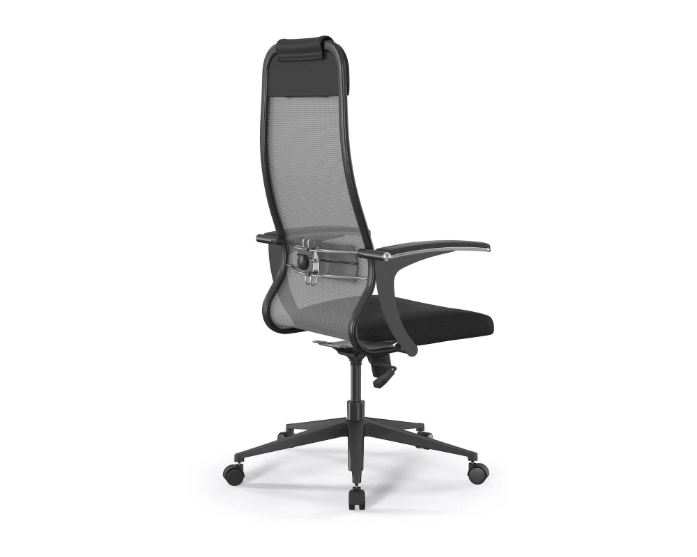 Кресло ErgoLife S 10 B1-111U M09.B11.G19.W02 Сетка/Ткань, Серый/Черный