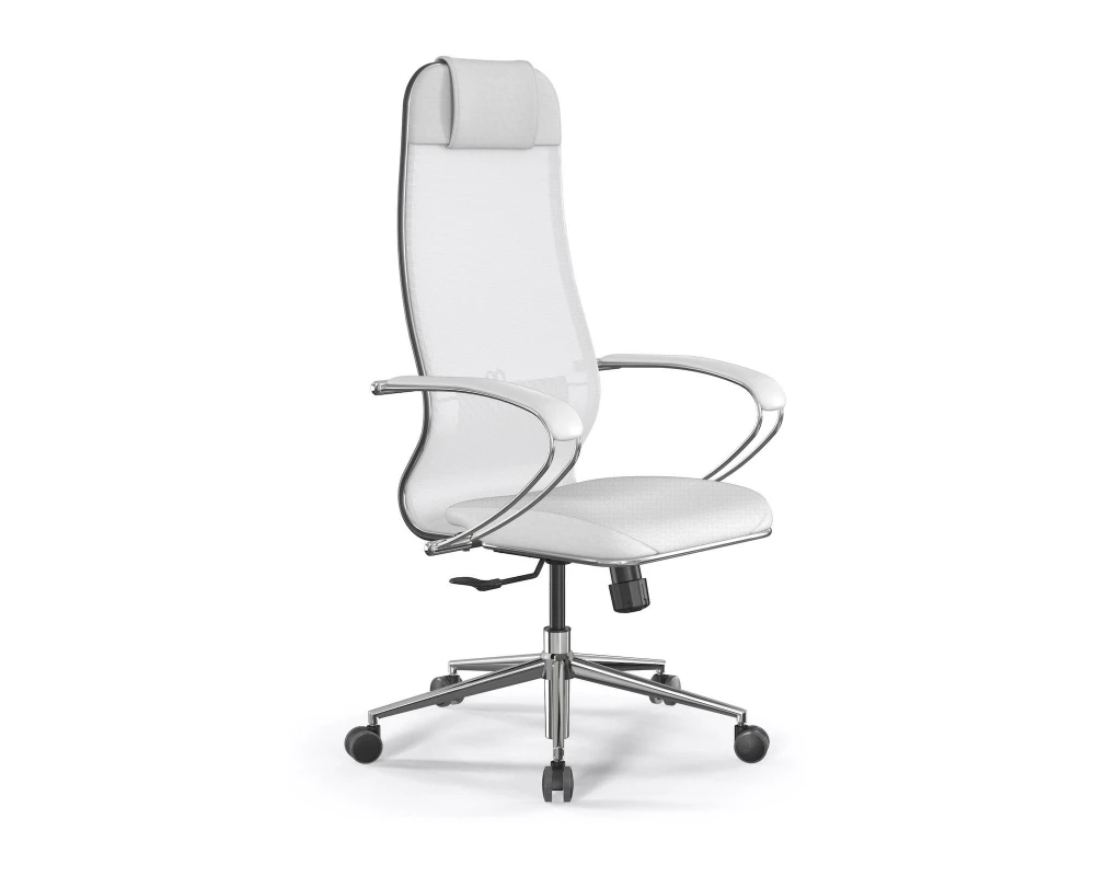 Кресло ErgoLife SynchroSit 10 B1-115K M25.B23.G18.W03 Сетка/Экокожа, Белый