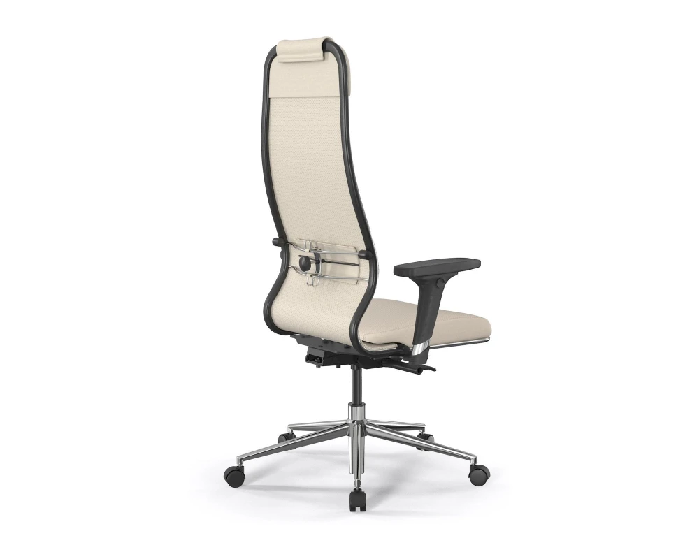 Кресло ErgoLife SynchroSit 10 B1-117D M23.B23.G18.W02 Экокожа, Молочный