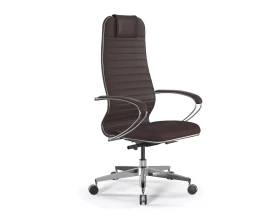 Кресло ErgoLife SynchroSit 10 L1-117K M24.B22.G18.W25 Экокожа, Темно-коричневый images