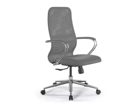 Кресло ErgoLife SynchroSit 8 B2-9K M25.B23.G18.W02 Сетка/Экокожа, Серый images