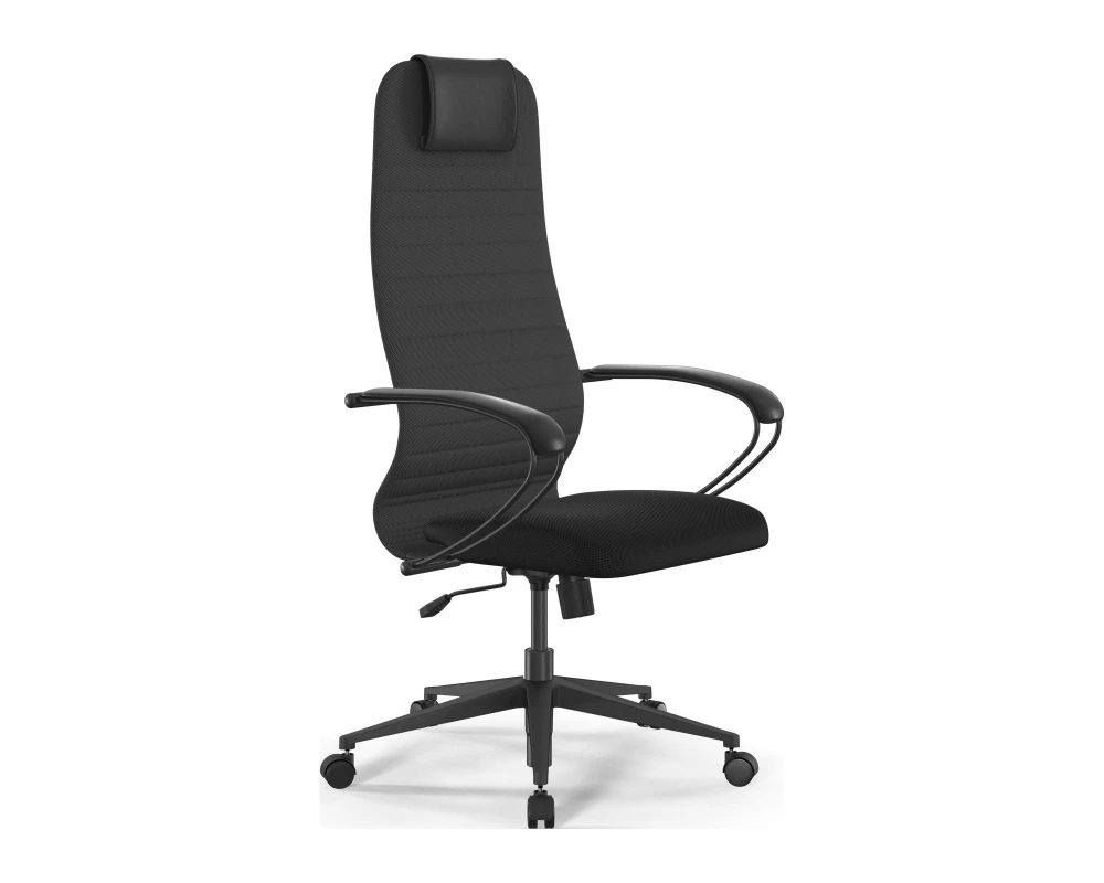 Кресло ErgoLife S 8 B1-10K M09.B11.G19.W02 Сетка, Темно-серый/Черный